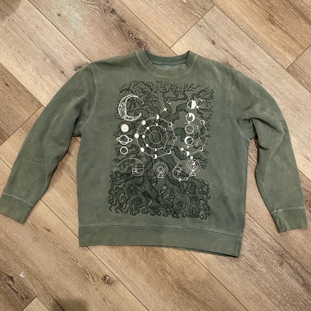 In Your Face Apparel green sweatshirt